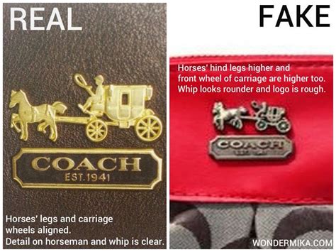 what does a fake coach bag look like|how to authenticate coach bag.